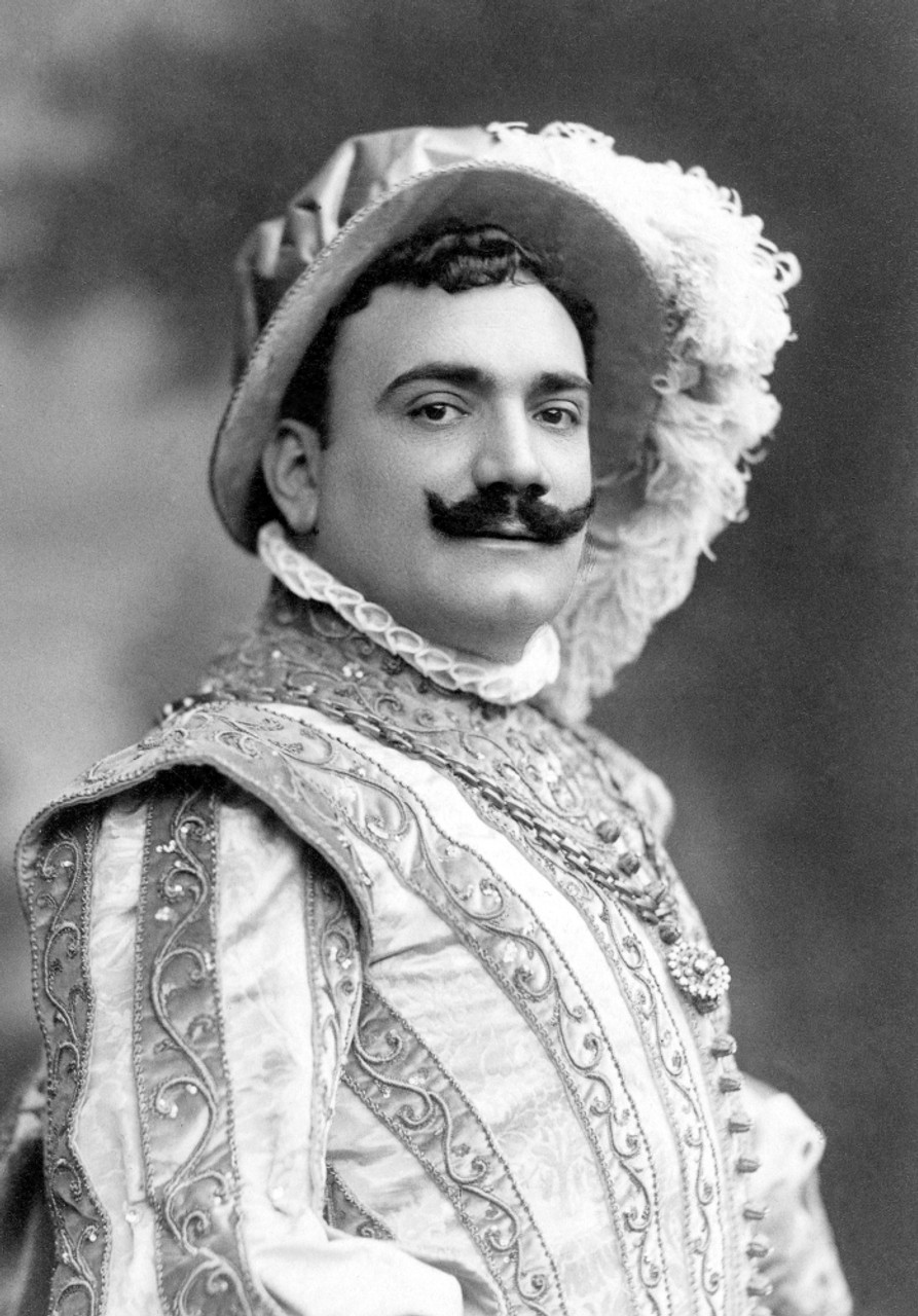 Enrico Caruso 1873 1921 . Nitalian Operatic Tenor As The Duke In Verdi S Rigoletto For His New York Metropolitan Opera Debut In 1903. Poster