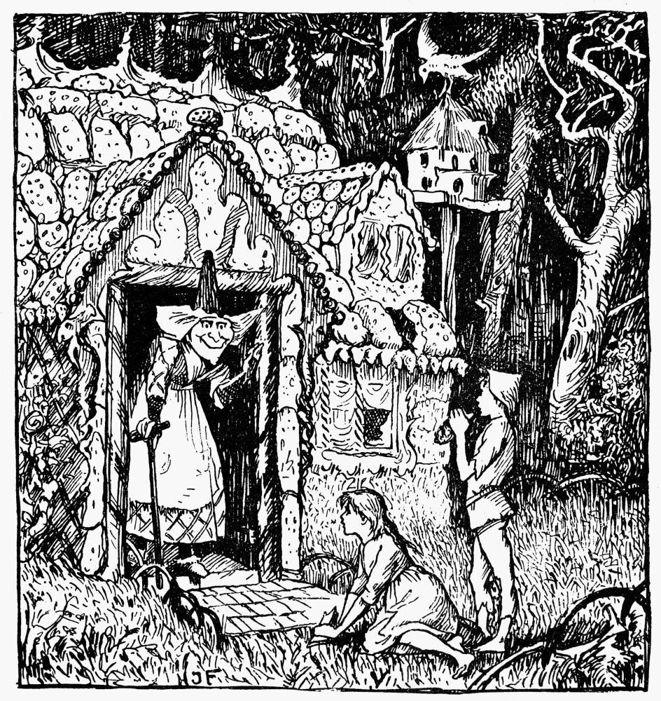 Grimm: Hansel And Gretel. /Nhansel And Gretel Arrive At The