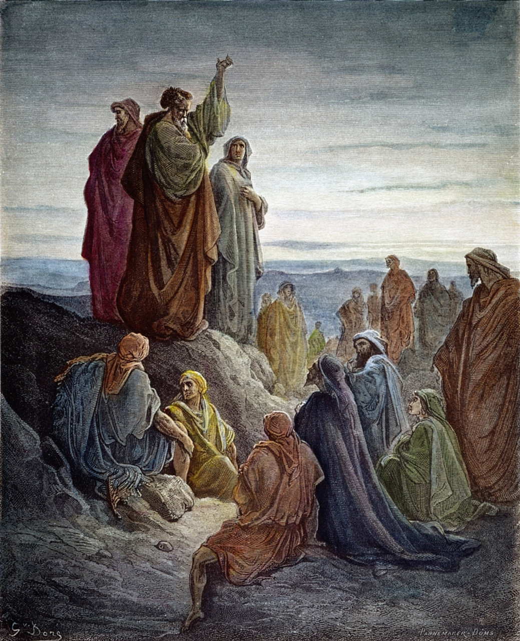 jesus preaching the gospel