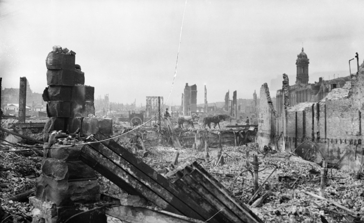 San Francisco Earthquake. /Nruins Of The City, Following The