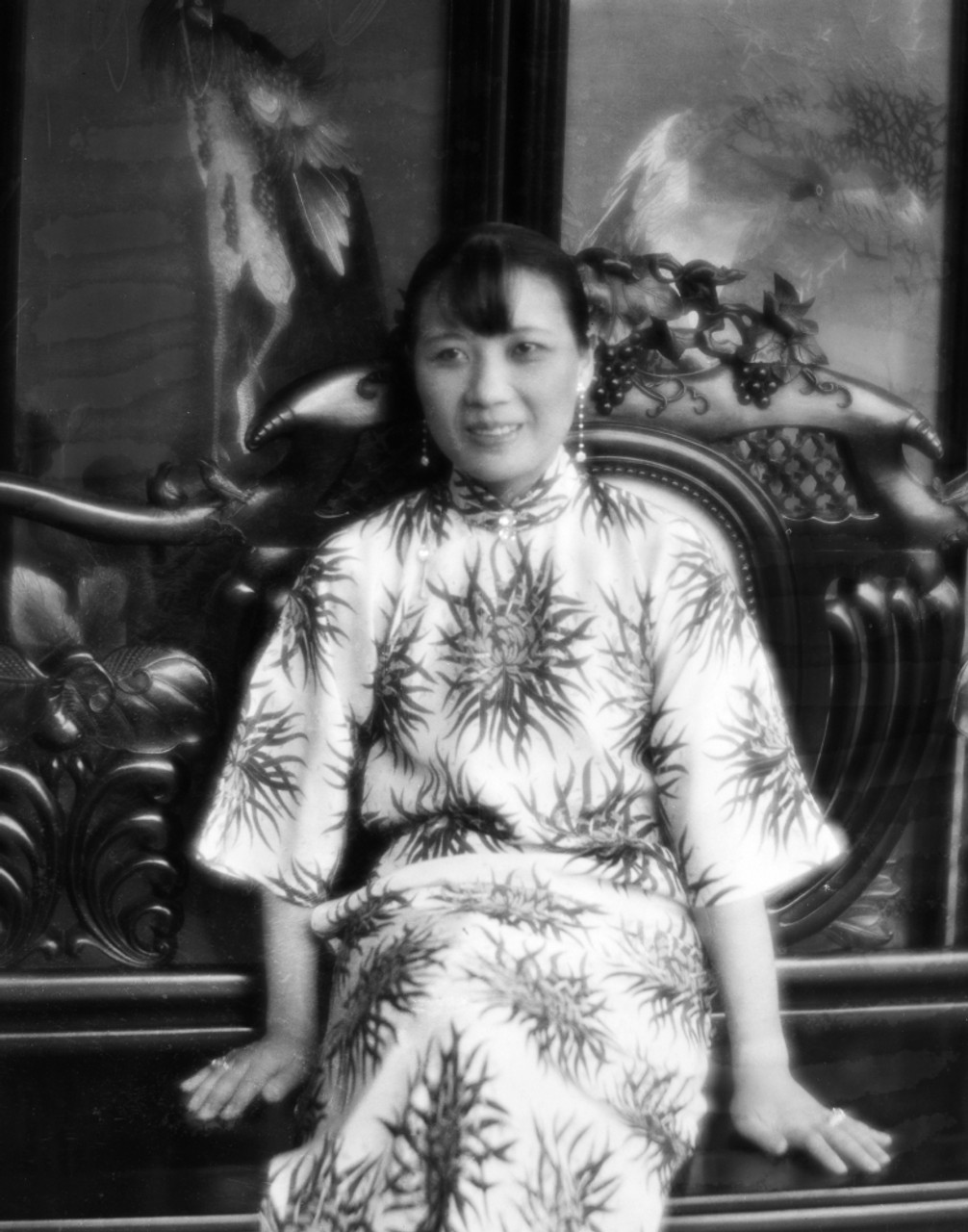 Madame Chiang Kai-Shek /N(1898-2003). Mei Ling Soong. Photographed ...