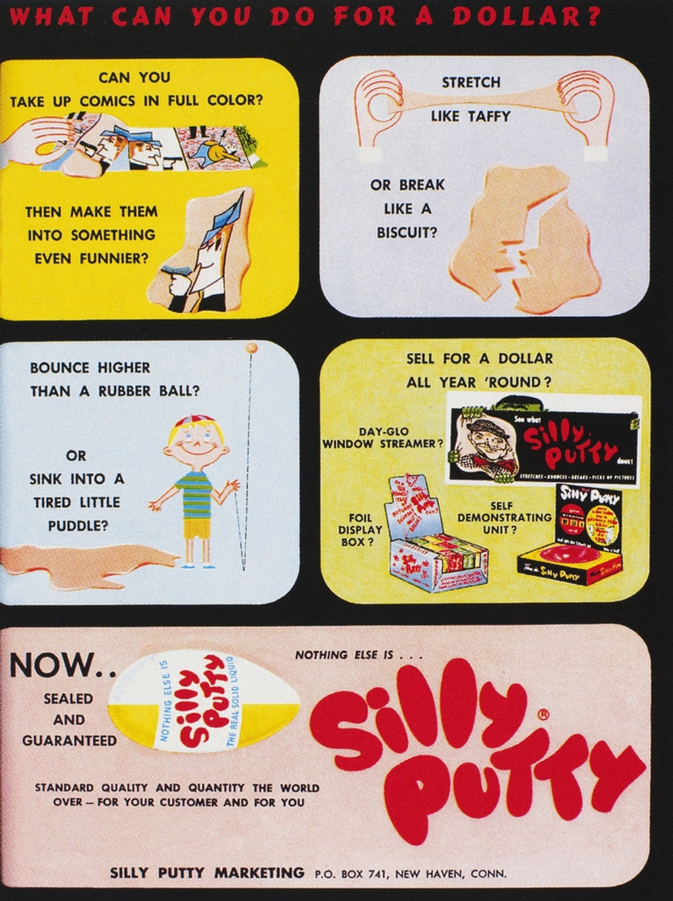 silly putty 1950