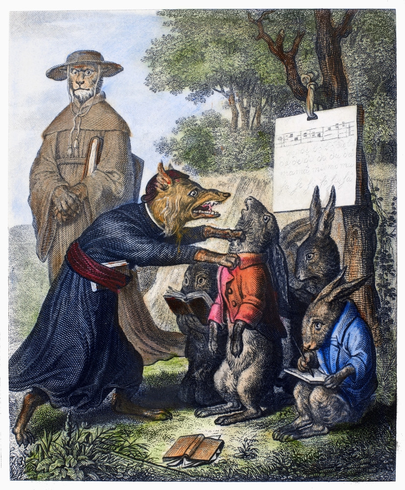 Reynard The Fox, 1846. /Nsteel Engraving, German, 1846, After