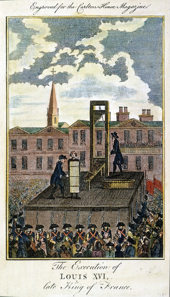 Louis Xvi: Execution. /Nexecution Of King Louis Xvi Of France On