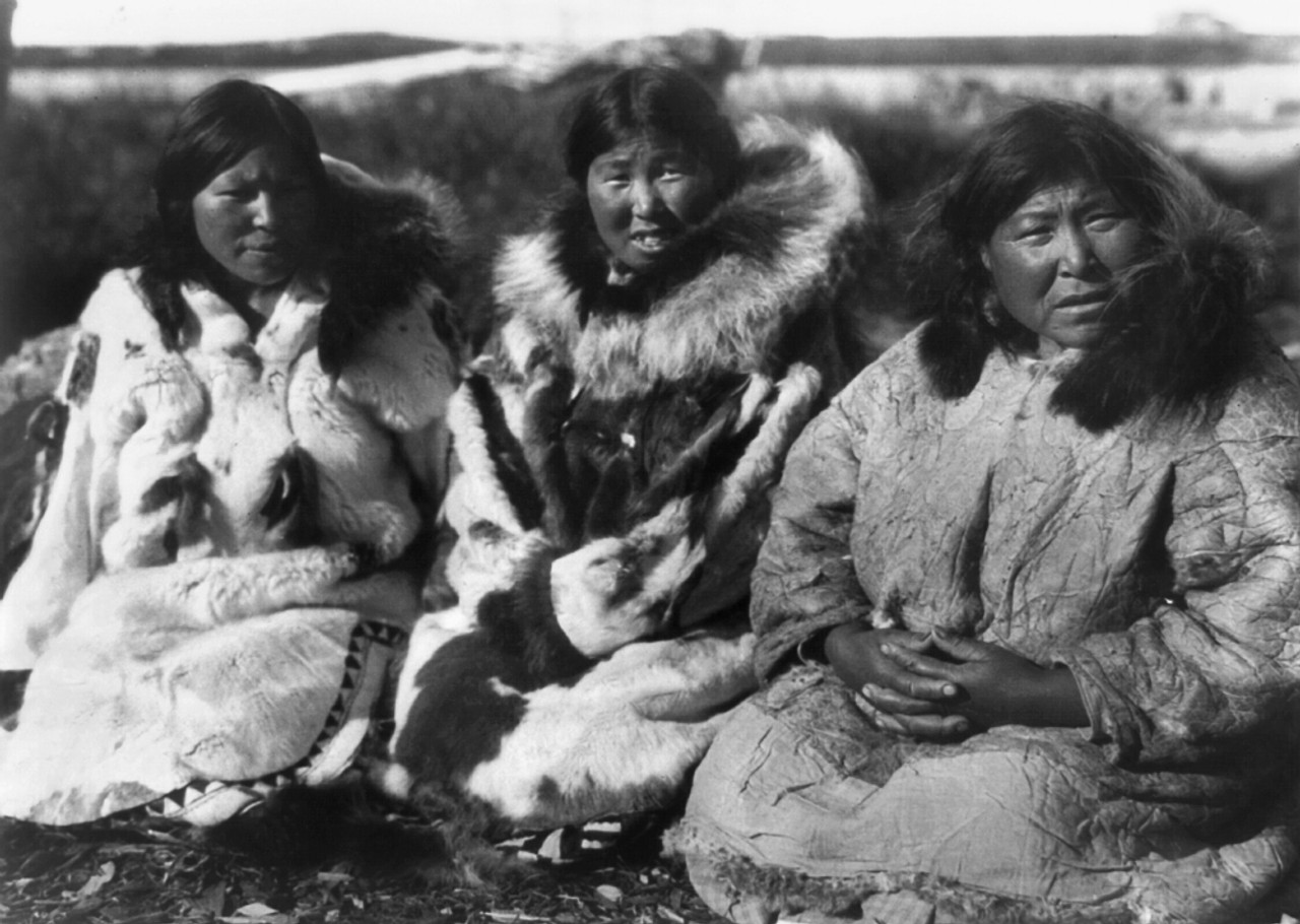 Alaska Eskimos C1929 Nthree Selawik Women Selawik Alaska