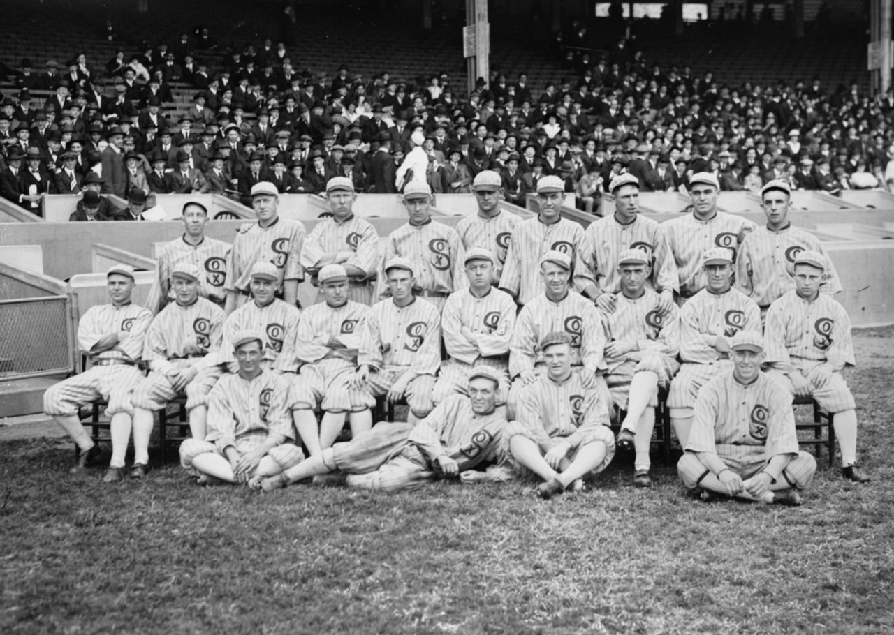 Chicago White Sox, 1919. /Nthe 1919 Chicago White Sox At Comiskey