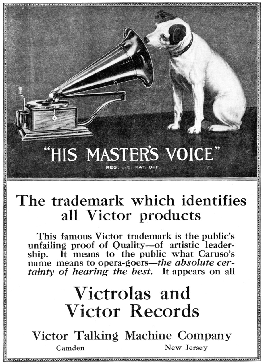 Ad: Rca Victor, 1920. /Namerican Advertisement For Victorolas And Victor Records. Illustration, 1920. Poster Print by Granger Collection - Item # ...