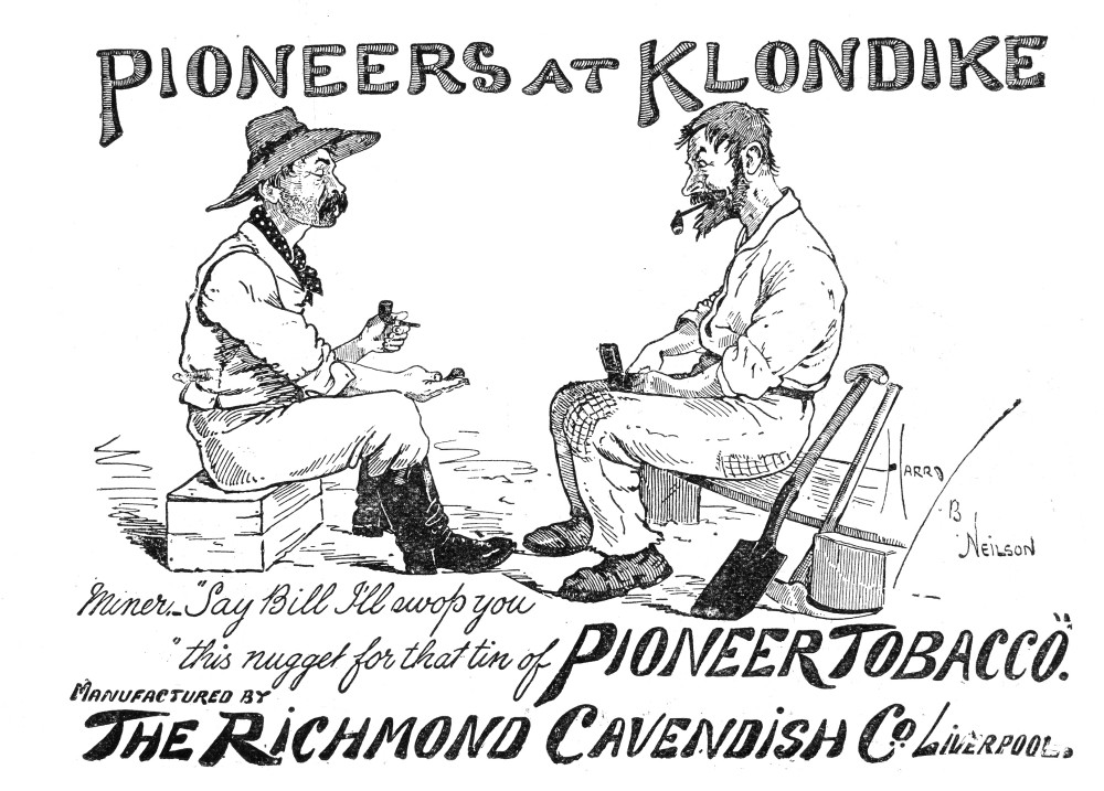 pioneer tobacco Pioneer Tobacco Ad, 1898. /Nbritish Newspaper Advertisement, 1898. Poster  Print by Granger Collection - Item # VARGRC0051787