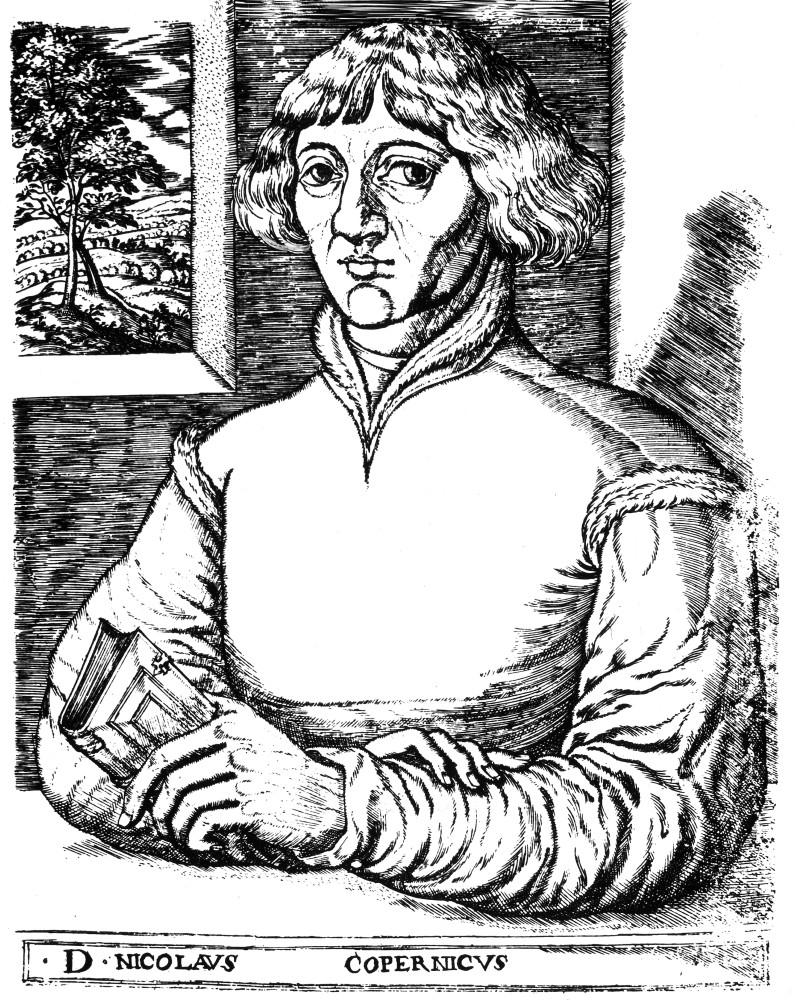 Nicolaus Copernicus /N(1473-1543). Polish Astronomer. Line Engraving ...