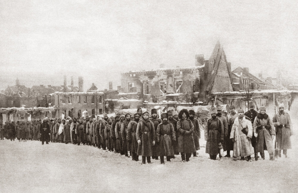 Wwi: Russian Prisoners. /Nrussian Prisoners Of War Taken At Masurian ...