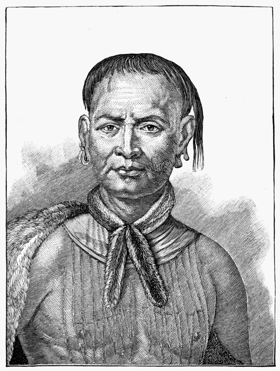 Tomo-Chichi (1642-1739). /Nyamacraw Native American Chief. Wood