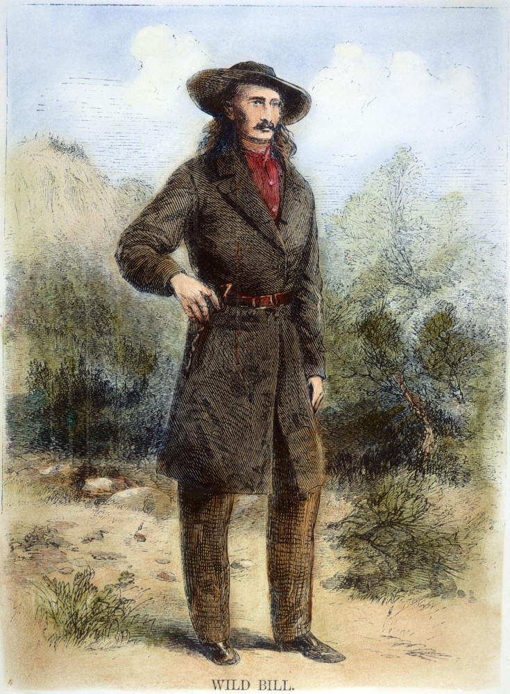 Wild Bill Hickok (1837-1876). /Nn_ James Butler Hickock. American