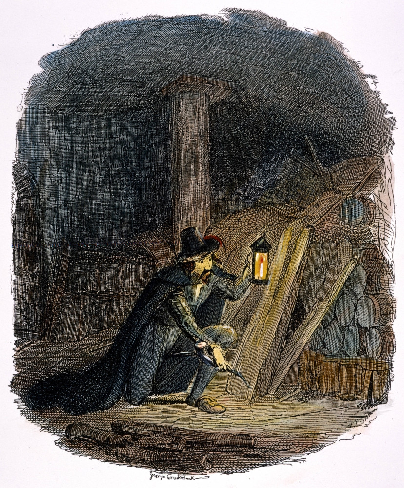 Guy Fawkes (1570-1606). /Nenglish Conspirator. Guy Fawkes Laying