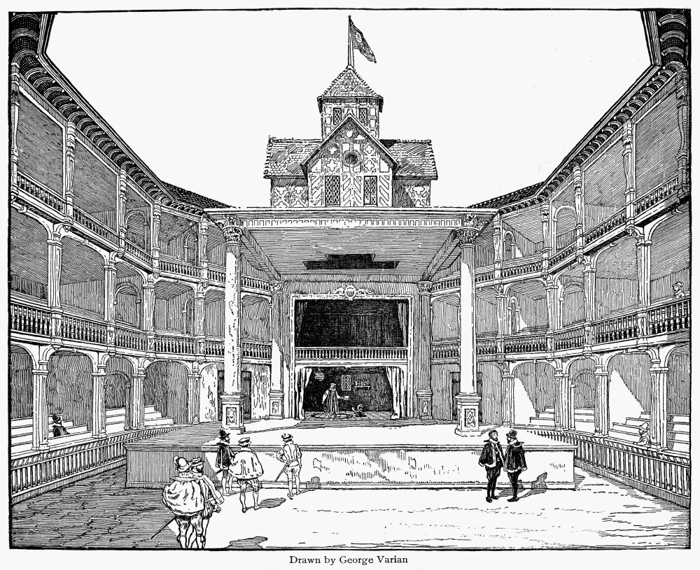 London: Globe /Ndrawing (Reconstruction) Of The Second