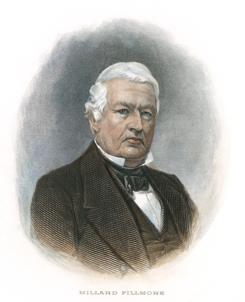 Royal Bobbles Millard Fillmore Wackelkopf – 13. US-Präsident, 19 Cm, Sammlerfigur Aus Polyresin