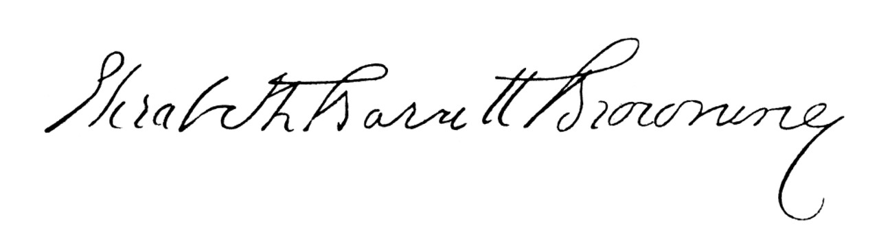 Elizabeth Barrett Browning /N(1806-1861). English Poet. Autograph Signature. Poster Print by Granger Collection - Item # VARGRC0058721 - Posterazzi elizabeth-barrett-browning-n-1806-1861-english-poet-autograph-signature-poster-print-by-granger-collection-item-vargrc0058721-posterazzi