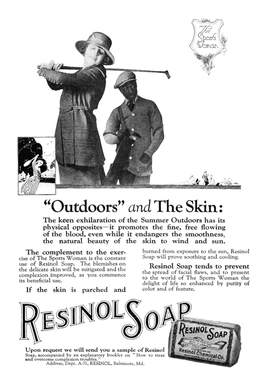 Ad: Resinol Soap, 1919. /Namerican Advertisement For Resinol Soap