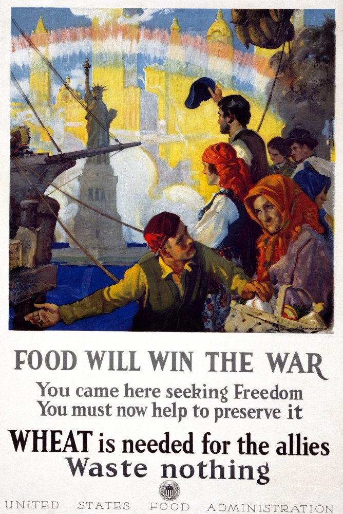World War I: U.S. Poster. /N'Food Will Win The War.' U.S. Food