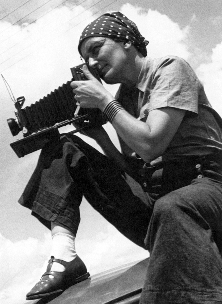 Dorothea Lange (1895-1965). /Namerican Photographer. Photograph By
