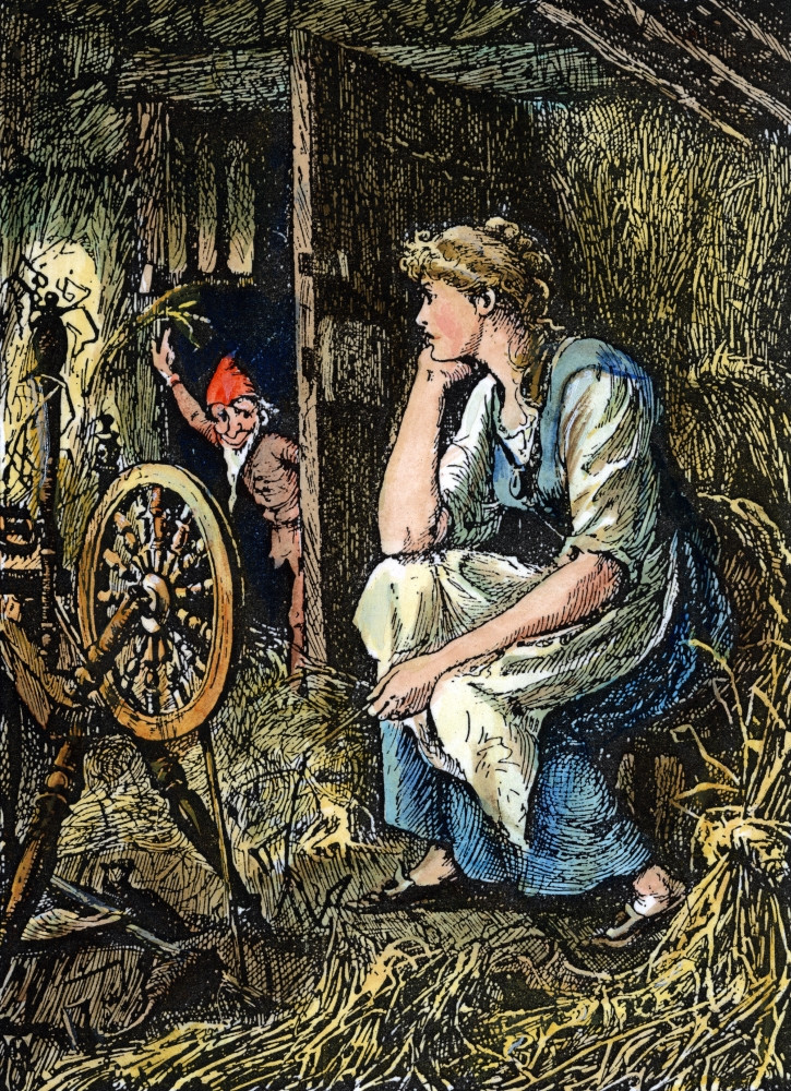 Rumpelstiltskin, 1891. /Nrumpelstiltskin And The Miller'S Daughter