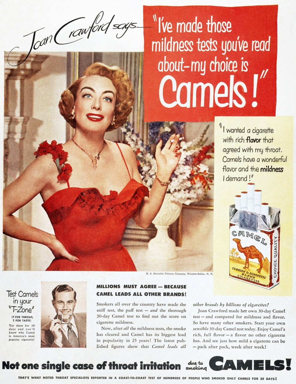 camel cigarettes magazine ads