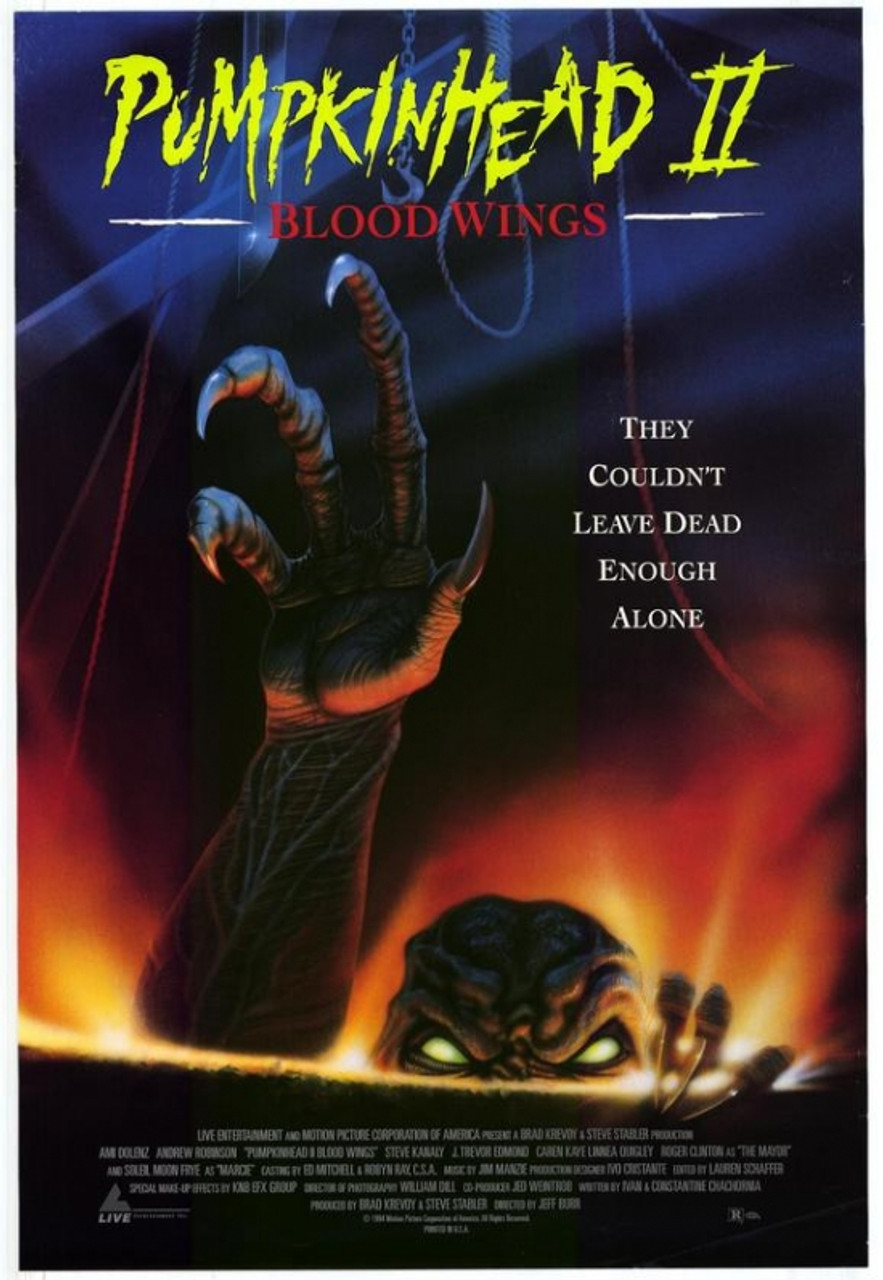 Pumpkinhead 2: Blood Wings Movie Poster Print (27 x 40) - Item ...