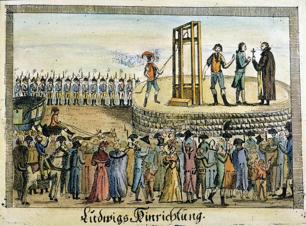 Louis Xvi: Execution. /Nexecution Of King Louis Xvi Of France, Jan