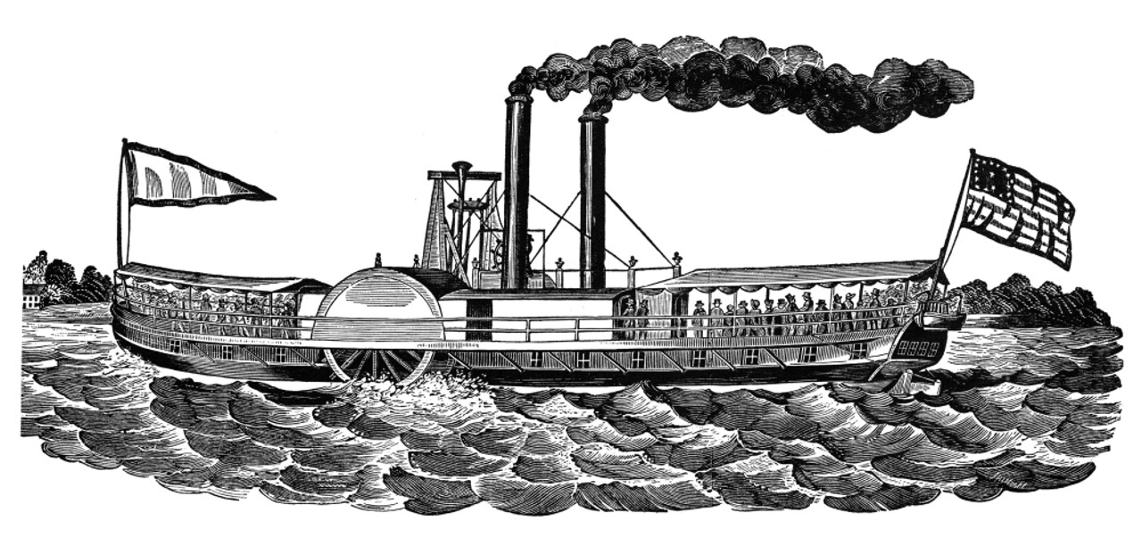 MAIL STEAMBOAT, 1854. /nThe Louisville Mail Company steamboat Jacob  Strader. Wood engraving, 1854 iPhone X Case by Granger - Granger Art on  Demand - Website