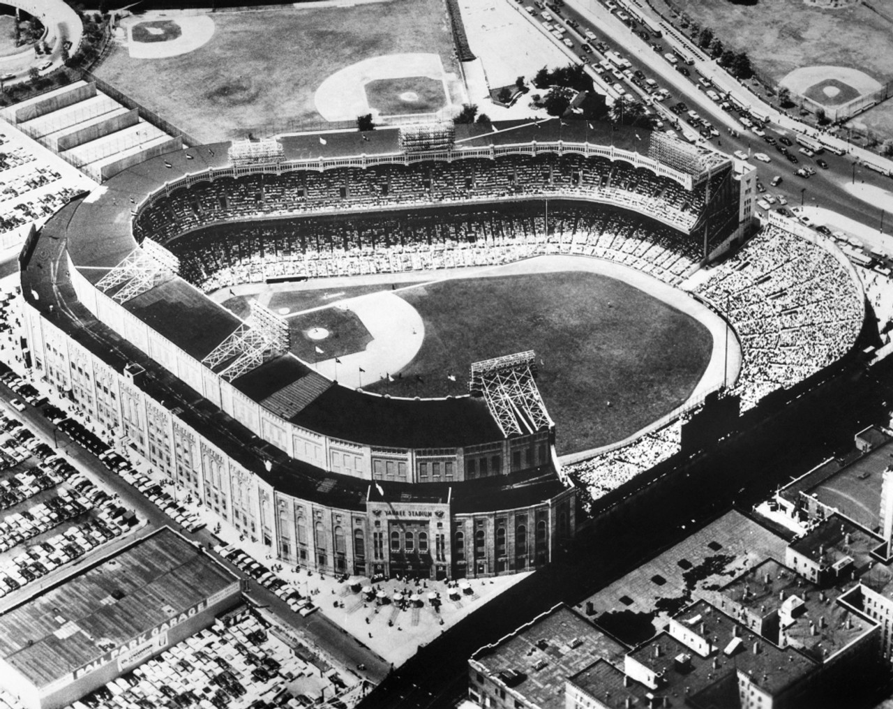 New York: Yankee Stadium. /Naerial View Of Yankee Stadium In The