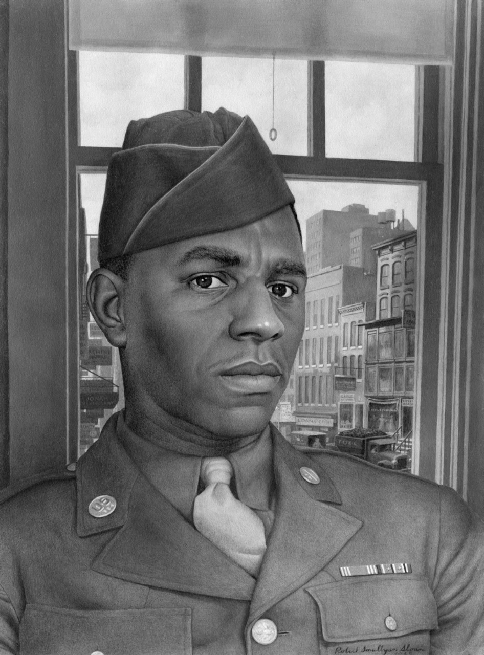 Map Grease Pencil, Black - WWII Soldier