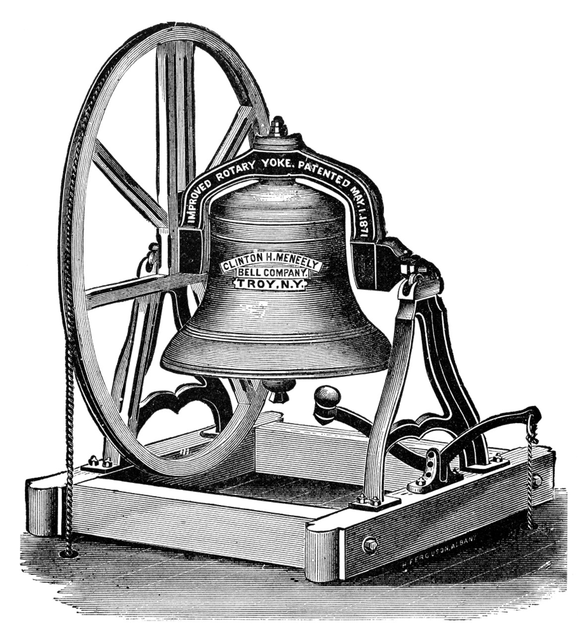 Church Bell 19th Century Nmanufactured By Clinton H Meneely Bell Company Troy New York Wood Engraving Late 19th Century Poster Print By Granger Collection Item Vargrc0059753 Posterazzi Itroy i think i found an orphaned block of code. posterazzi