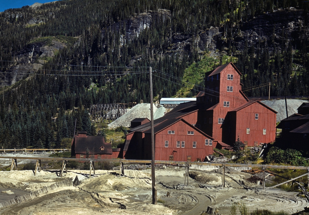 Colorado Gold Mine 1940 Nthe Mill At The Camp Bird Mine In Ouray colorado-gold-mine-1940-nthe-mill-at-the-camp-bird-mine-in-ouray