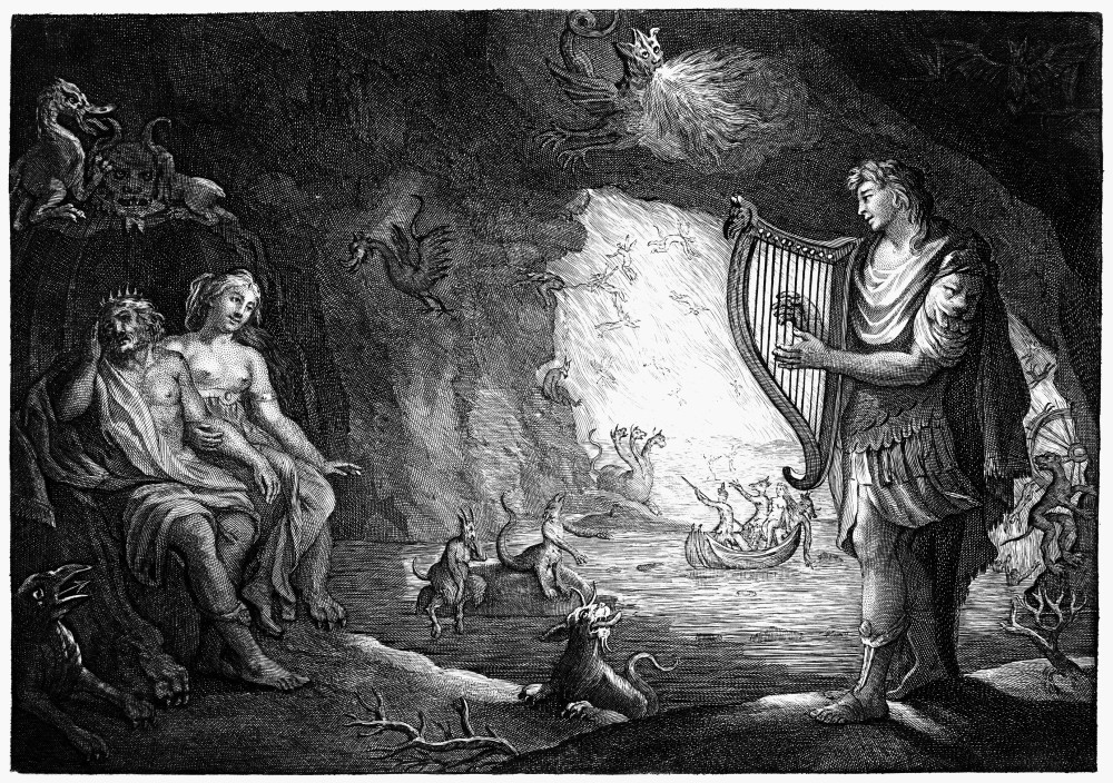 Orpheus In The Underworld. /Norpheus In Hades With Pluto And