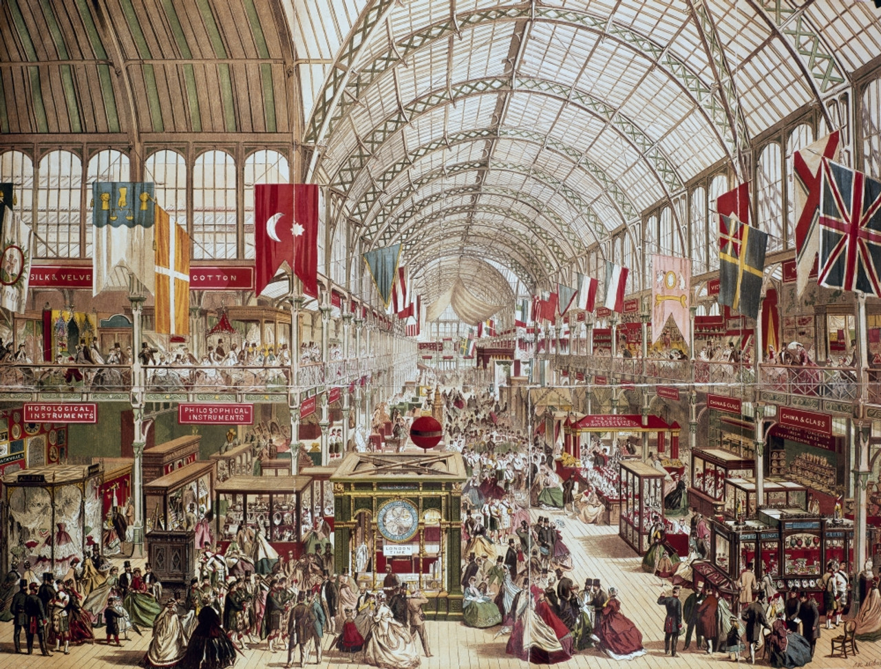 Crystal Palace, 1851. /Ninterior View Of The Crystal Palace, Site