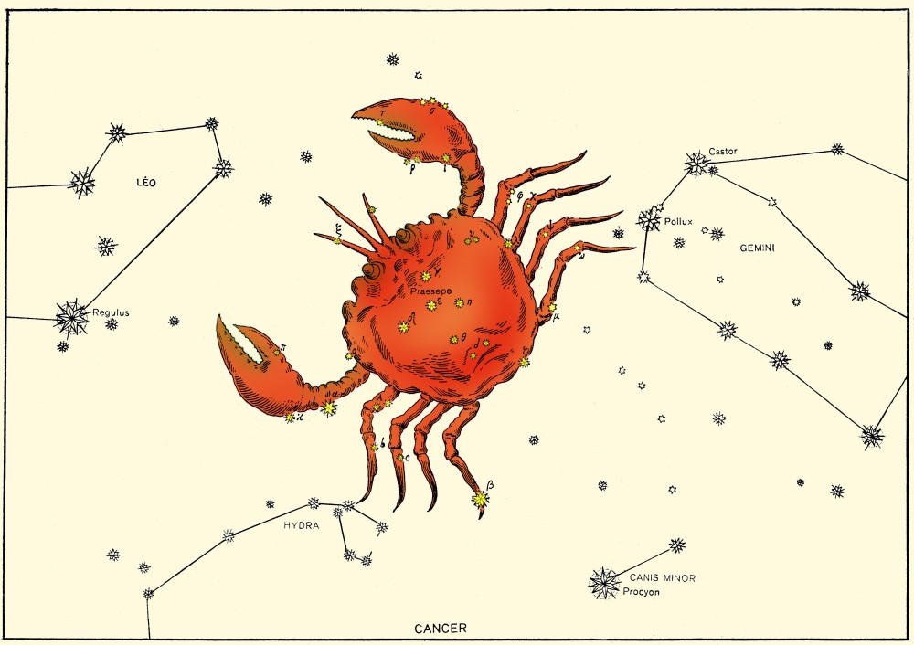 Cancer Constellation Diagram