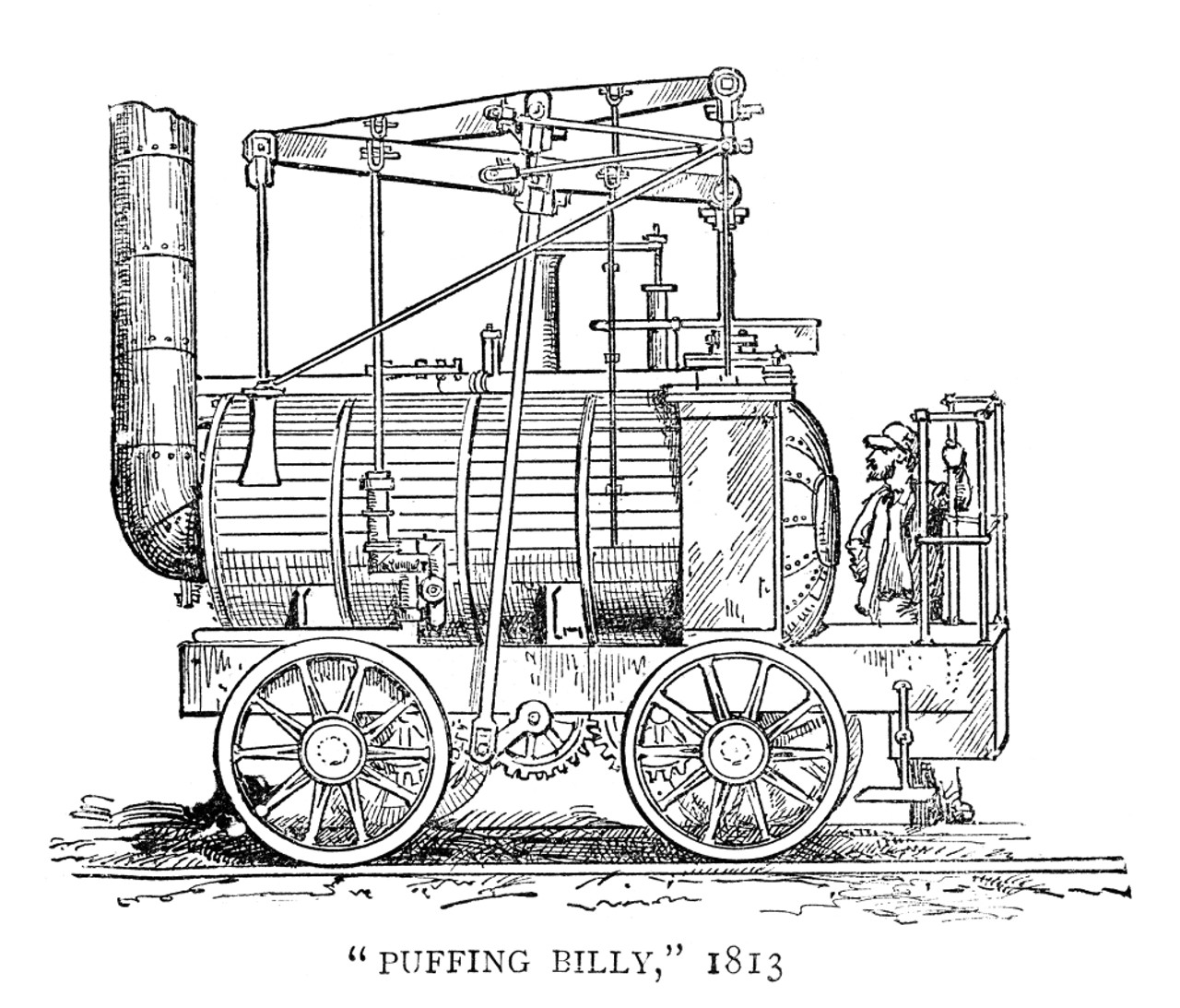 Puffing Billy Carriage NMM - Puffing Billy