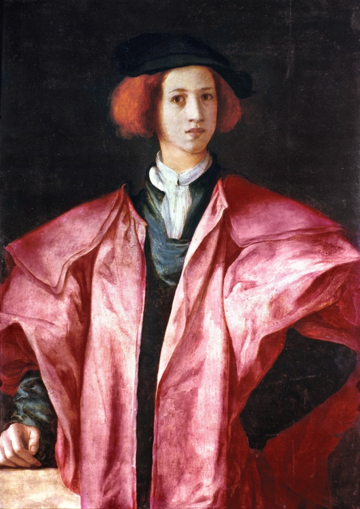 Alessandro De Medici /N(1510-1537). Duke Of Florence, 1532-1537. Oil On ...