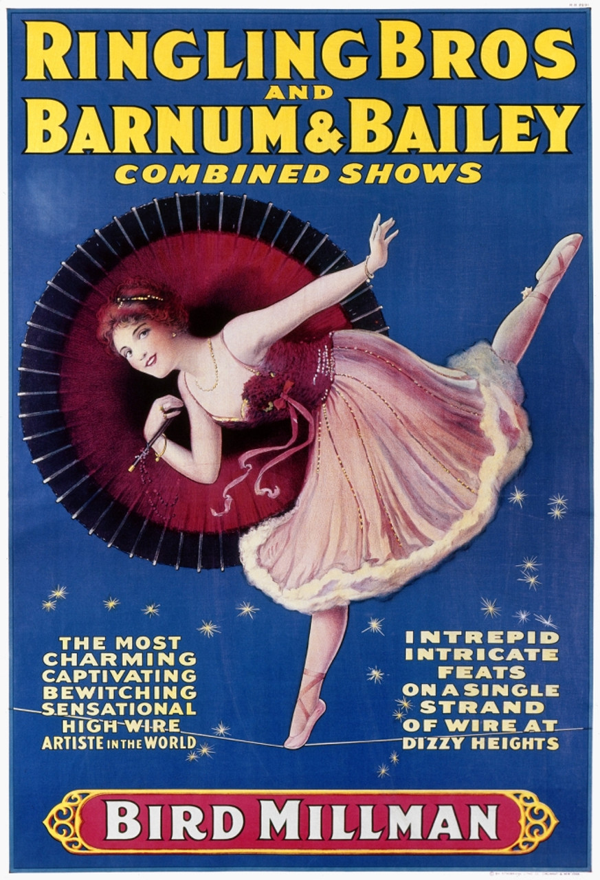Circus Poster, C1920. /Namerican Poster, C1920, For Ringling ...