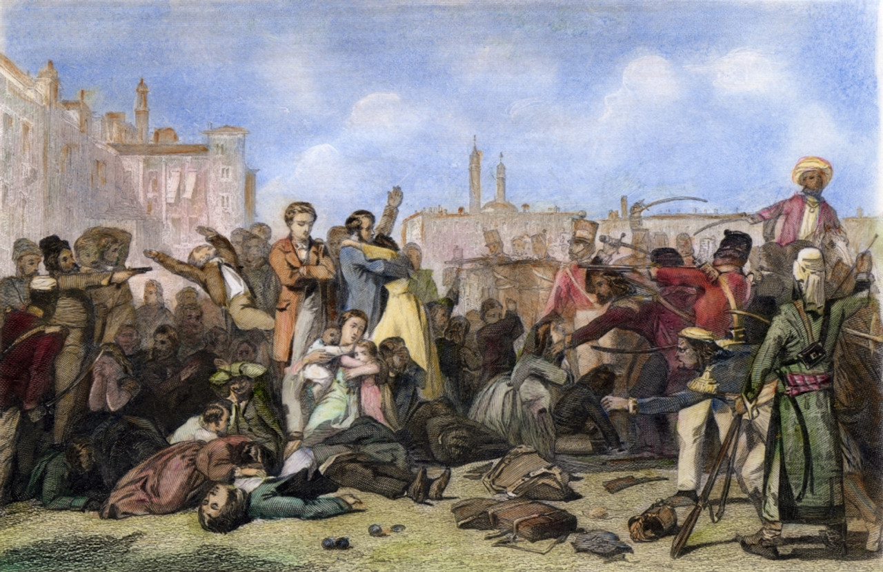 Sepoy Mutiny 1857 Nthe Massacre Of The British At Cawnpore During The Sepoy Rebellion In India In 1857 Contemporary English Engraving Poster Print By Granger Collection Item Vargrc Posterazzi Sepoy Mutiny 1857 Nthe Massacre Of The British At Cawnpore During The Sepoy Rebellion In India In 1857 Contemporary English Engraving Poster Print By Granger Collection Item Vargrc Posterazzi