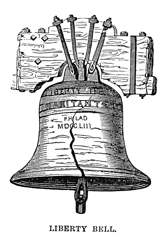 Philadelphia: Liberty Bell. /Nliberty Bell At Independence Hall
