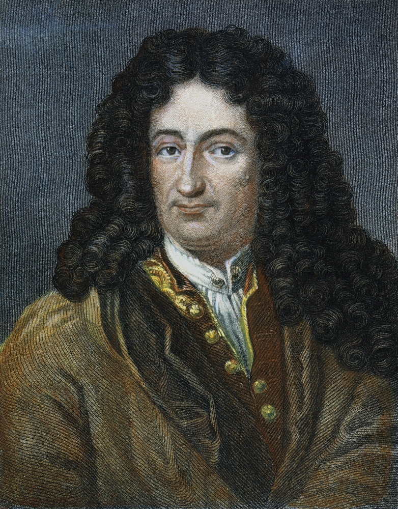 Gottfried Von Leibniz /N(1646-1716). Gottfried Wilhelm Von Leibniz