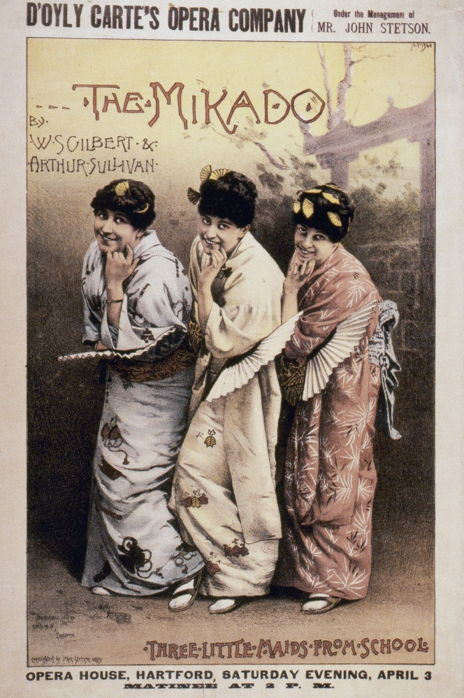 MIKADO ポスター Gilbert & Sullivan: Mikado. /Nposter For The First American