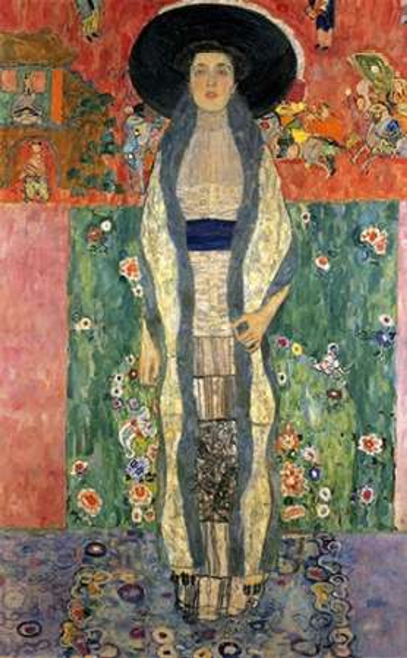 Adele Bloch-Bauer II 1912 Poster Print by Gustav Klimt - Item