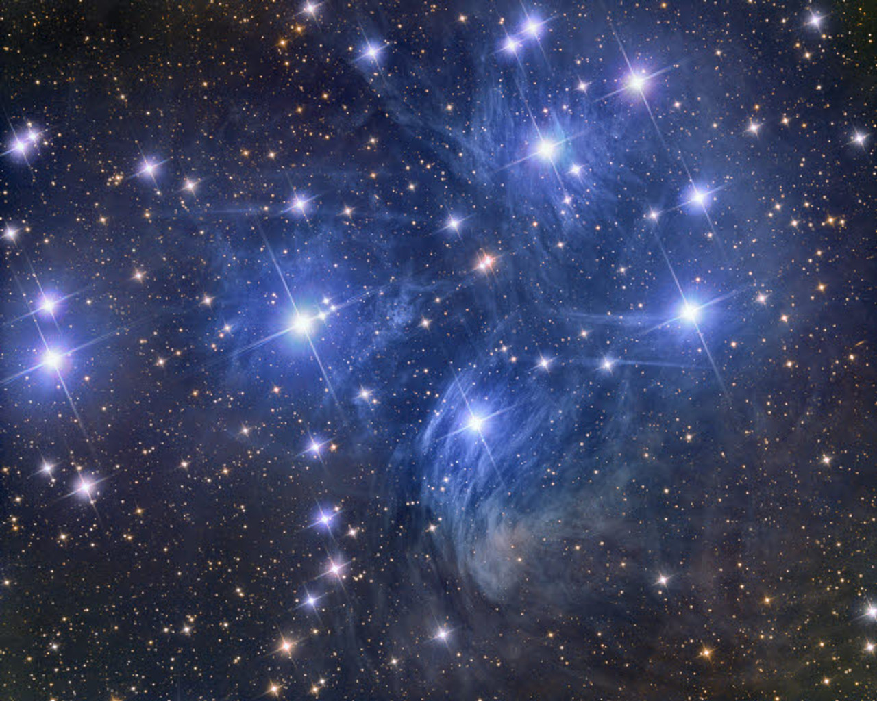 pleiades constellation wallpaper