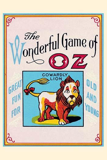 The cover of the instruction manual for the board game for the Wizard of Oz  from 1921. Poster Print by John R. Neill - Item # VARBLL0587249234 -  Posterazzi