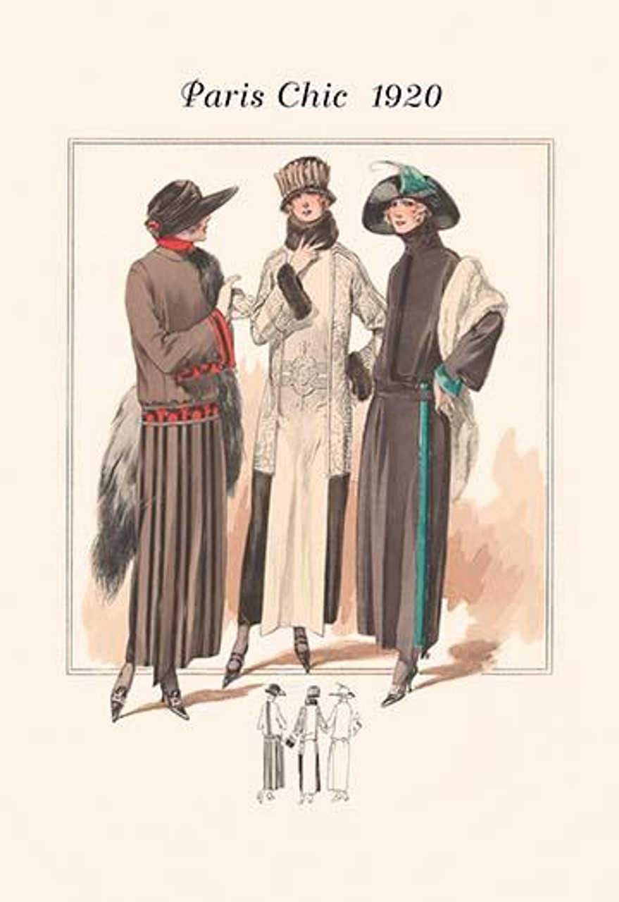 Women's clothing shop 1920's style