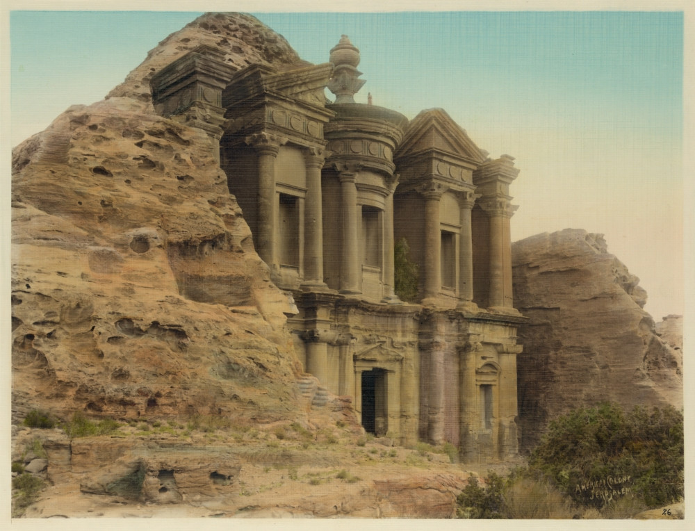 Petra, Capital City of the Nabateaens located in Jordan at