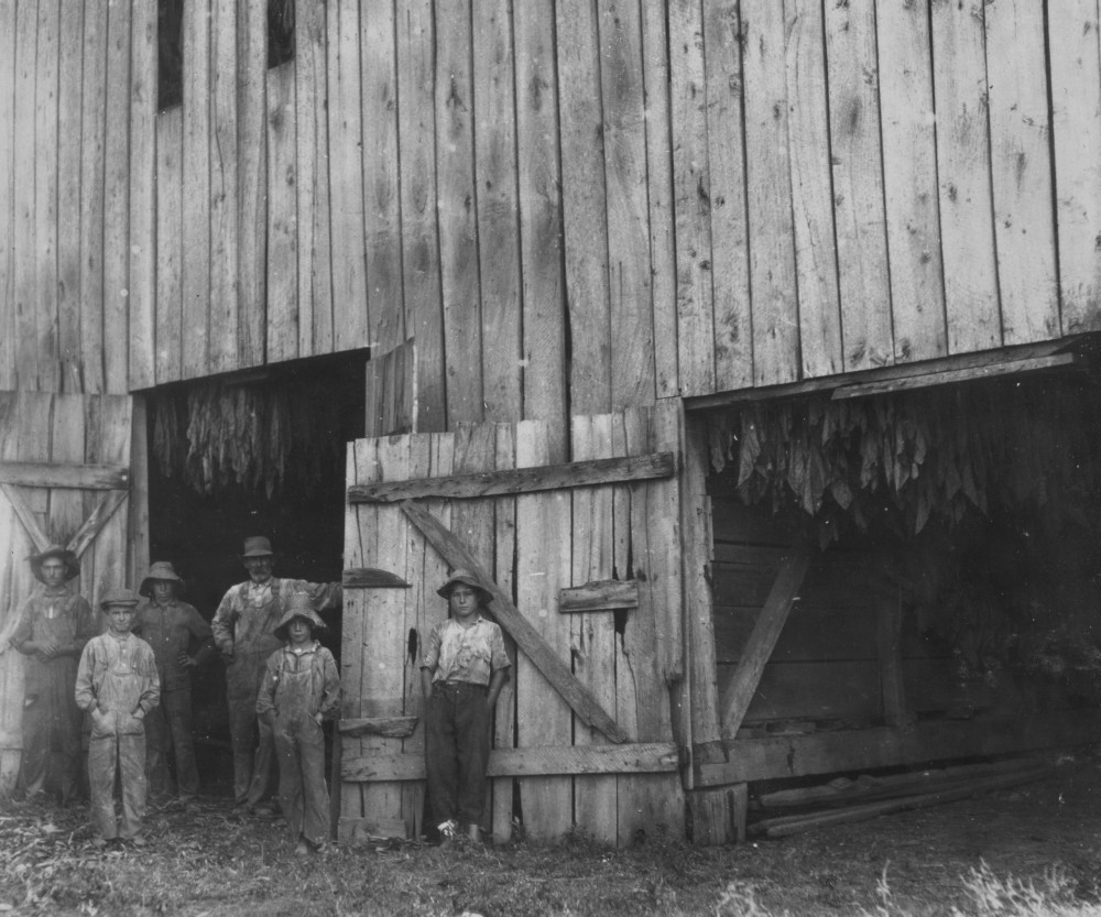 tobacco drying barn Tobacco drying Barn of Daniel Barrett Poster Print - Item #  VARBLL058755171L