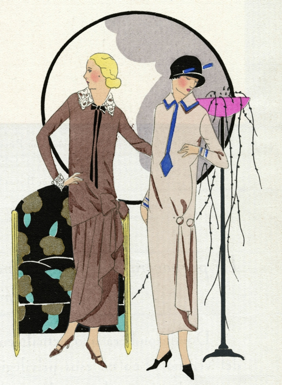 Young Lady In Evening Gown By Paul Poiret Poster Print By Mary