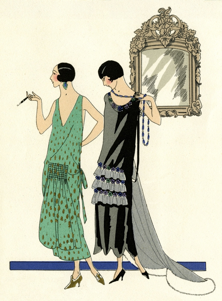 Two Sleeveless Evening Dresses By Doeuillet Poster Print By Mary Evans  Picture Library - Item # VARMEL10537030 - Posterazzi